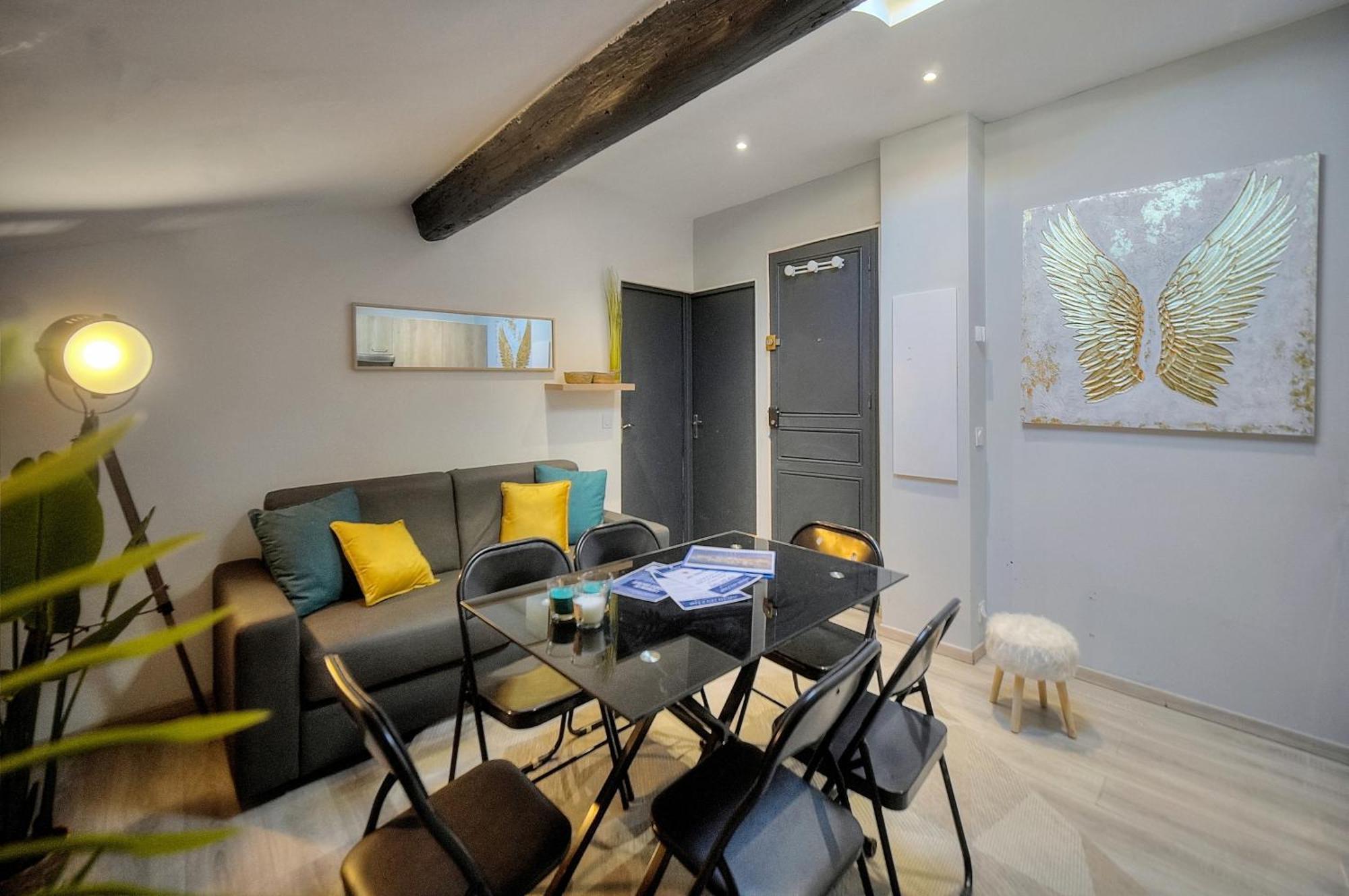 شقة Le Chris - Centre - Wifi - Verriere Cote D'Azur كان الغرفة الصورة